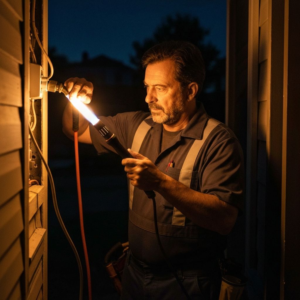 Emergency electrical repair